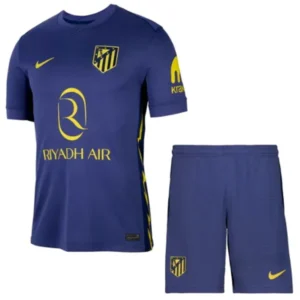 Atlético Madrid Niños Conjunto 2025 2026 Segunda Púrpura - Equipacion Atletico Madrid Niños | tiendasdefutboles