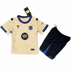 FC Barcelona Niños Conjunto 2025 2026 Segunda Amarillo - Equipacion Fc Barcelona Niños | tiendasdefutboles