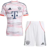Bayern Múnich Niños Conjunto 2025 2026 Segunda Blanco - Tuta Bayern Múnich Niños | tiendasdefutboles
