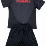 Segunda Conjunto De Niños Benfica 2024 2025 Negro
