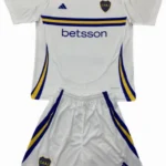 Segunda Conjunto De Niños Boca Juniors 2024 2025 Blanco