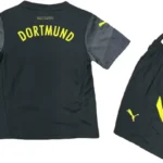 Segunda Conjunto De Niños Borussia Dortmund 2024 2025 Negro