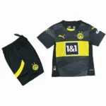 Segunda Conjunto De Niños Borussia Dortmund 2024 2025 Negro