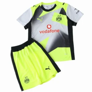 Borussia Dortmund Niños Conjunto 2025 2026 Segunda Amarillo - Borussia Dortmund Niños Barata | tiendasdefutboles