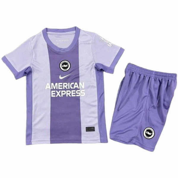 Segunda Conjunto De Niños Brighton 2025 2026 Purpura Brighton & Hove Albion Niños Conjunto 2025 2026 Segunda Púrpura - Tuta Brighton & Hove Albion Niños | tiendasdefutboles