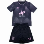 Segunda Conjunto De Niños Burnley 2024 2025 Negro