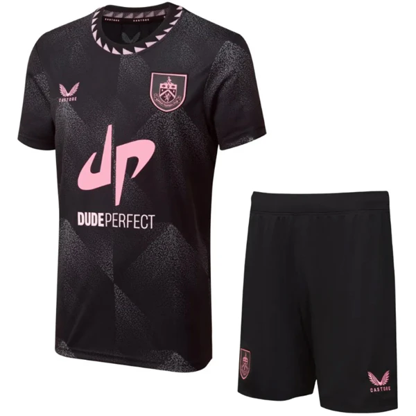 Segunda Conjunto De Niños Burnley 2024 2025 Negro Burnley FC Niños Conjunto 2024 2025 Segunda Negro - Tuta Burnley FC Niños | tiendasdefutboles