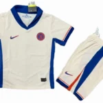 Segunda Conjunto De Niños Chelsea 2024 2025 Blanco