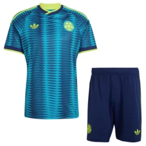 Colombia Niños Conjunto 2026 Segunda Azul - Colombia Niños Barata | tiendasdefutboles