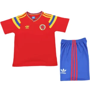 Colombia Niños Conjunto Segunda Rojo - Colombia Niños Barata | tiendasdefutboles