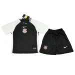 Segunda Conjunto De Niños Corinthians Paulista 2025 2026 Negro