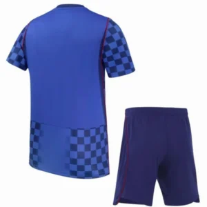 Croacia Niños Conjunto 2026 Segunda Azul - Croacia Niños Barata | tiendasdefutboles