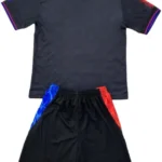 Segunda Conjunto De Niños Crystal Palace 2024 2025 Negro