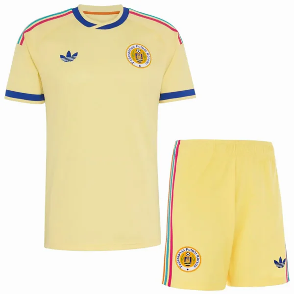 Segunda Conjunto De Niños Curazao 2026 Amarillo Curazao Niños Conjunto 2026 Segunda Amarillo - Curazao Niños Barata | tiendasdefutboles