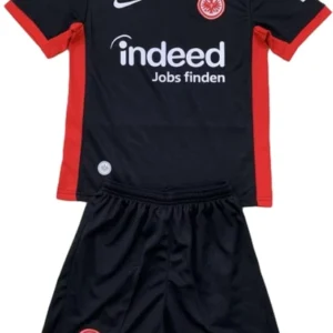Eintracht Frankfurt Niños Conjunto 2024 2025 Segunda Negro - Tuta Eintracht Frankfurt Niños | tiendasdefutboles