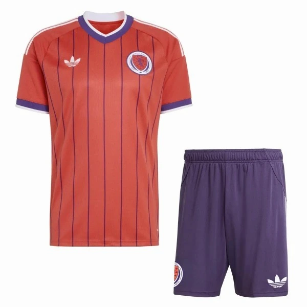 Segunda Conjunto De Niños Escocia 2026 Naranja Escocia Niños Conjunto 2026 Segunda Naranja - Escocia Niños Barata | tiendasdefutboles