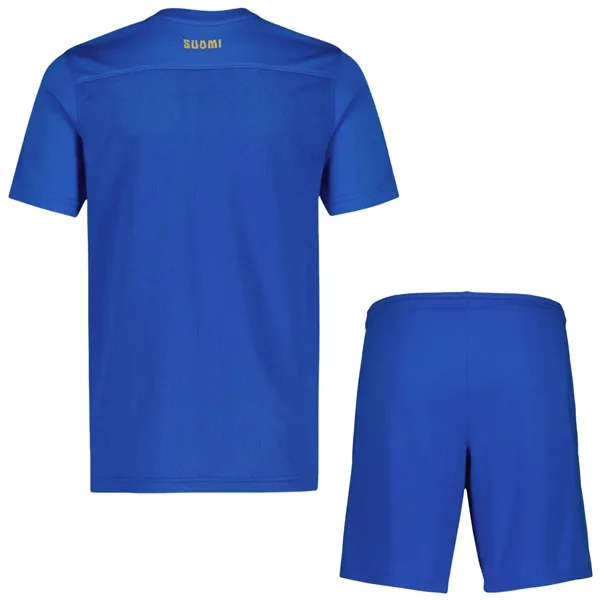 Segunda Conjunto De Niños Finlandia 2026 Azul Finlandia Niños Conjunto 2026 Segunda Azul - Finlandia Niños Barata | tiendasdefutboles