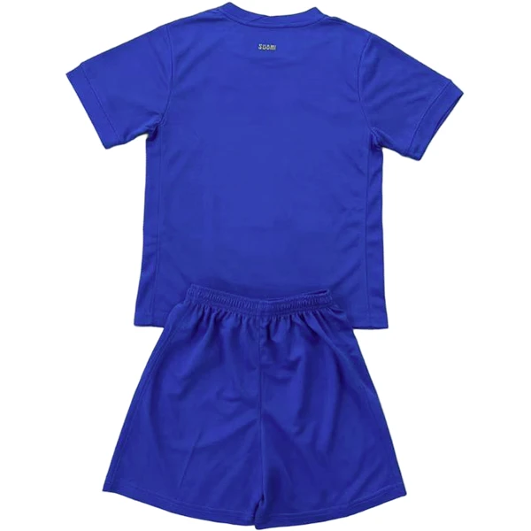 Segunda Conjunto De Niños Finlandia 2026 Azul Finlandia Niños Conjunto 2026 Segunda Azul - Finlandia Niños Barata | tiendasdefutboles