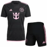 Inter Miami Niños Conjunto 2024 2025 Segunda Negro - Equipacion Inter Miami Niños | tiendasdefutboles