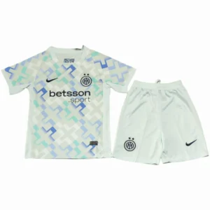 Inter Milán Niños Conjunto 2025 2026 Segunda Blanco - Equipacion Inter De Milan Niños | tiendasdefutboles