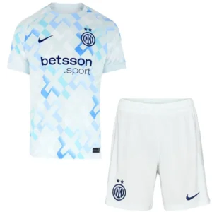 Inter Milán Niños Conjunto 2025 2026 Segunda Blanco - Equipacion Inter De Milan Niños | tiendasdefutboles