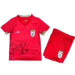 Irán Niños Conjunto 2026 Segunda Rojo - Irán Niños Barata | tiendasdefutboles