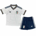 Segunda Conjunto De Niños Italia 2026 Blanco
