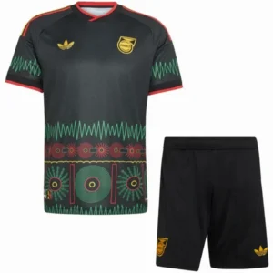 Jamaica Niños Conjunto 2026 Segunda Negro - Jamaica Niños Barata | tiendasdefutboles