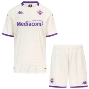 ACF Fiorentina Niños Conjunto 2025 2026 Segunda Blanco - ACF Fiorentina Niños Barata | tiendasdefutboles