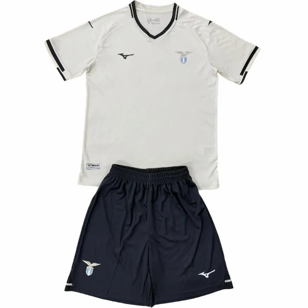 Segunda Conjunto De Niños Lazio 2025 2026 Blanco SS Lazio Niños Conjunto 2025 2026 Segunda Blanco - Tuta SS Lazio Niños | tiendasdefutboles