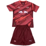 RB Leipzig Niños Conjunto 2024 2025 Segunda Rojo - Tuta RB Leipzig Niños | tiendasdefutboles