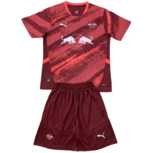 RB Leipzig Niños Conjunto 2024 2025 Segunda Rojo - Tuta RB Leipzig Niños | tiendasdefutboles