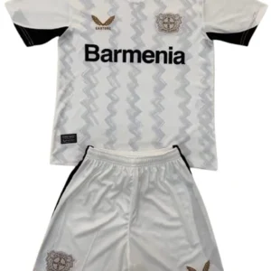 Bayer 04 Leverkusen Niños Conjunto 2024 2025 Segunda Blanco - Tuta Bayer 04 Leverkusen Niños | tiendasdefutboles