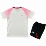 Segunda Conjunto De Niños Leverkusen 2025 2026 Blanco Negro