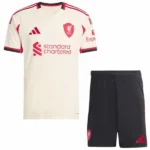 Segunda Conjunto De Niños Liverpool 2025 2026 Amarillo