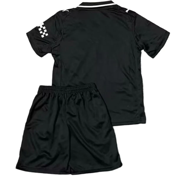 Segunda Conjunto De Niños Manchester City 2025 2026 Negro Manchester City Niños Conjunto 2025 2026 Segunda Negro - Equipacion Manchester City Niños | tiendasdefutboles