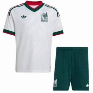 México Niños Conjunto 2026 Segunda Blanco - Playera Mexico 2026 Niños | tiendasdefutboles