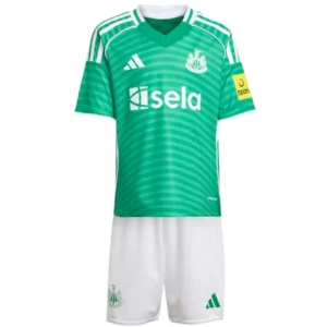 Newcastle United Niños Conjunto 2025 2026 Segunda Verde - Tuta Newcastle United Niños | tiendasdefutboles