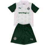 SE Palmeiras Niños Conjunto 2025 2026 Segunda Blanco - Tuta SE Palmeiras Niños | tiendasdefutboles