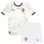 Portugal Niños Conjunto 2025 Segunda Blanco - Equipacion Portugal Niños | tiendasdefutboles