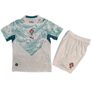 Portugal Niños Conjunto 2026 Segunda Blanco - Equipacion Portugal Niños | tiendasdefutboles