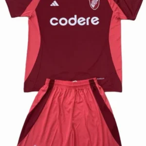River Plate Niños Conjunto 2024 2025 Segunda Rojo - Tuta River Plate Niños | tiendasdefutboles