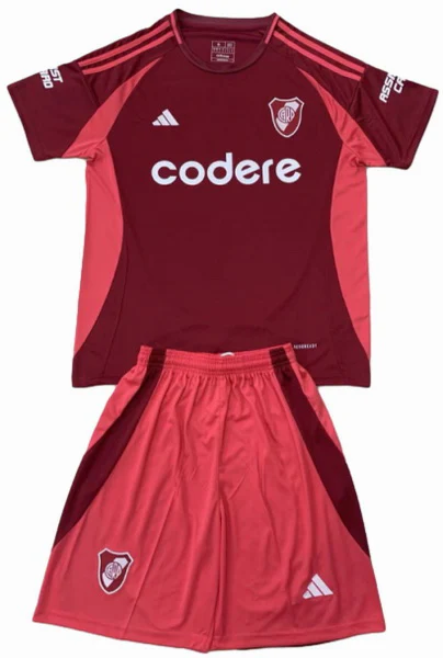Segunda Conjunto De Niños River Plate 2024 2025 Rojo River Plate Niños Conjunto 2024 2025 Segunda Rojo - Tuta River Plate Niños | tiendasdefutboles