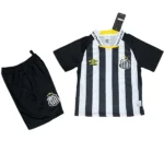 Segunda Conjunto De Niños Santos 2025 2026 Negro