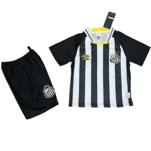 Santos Niños Conjunto 2025 2026 Segunda Negro - Tuta Santos Niños | tiendasdefutboles
