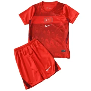 Turquía Niños Conjunto 2026 Segunda Rojo - Turquía Niños Barata | tiendasdefutboles