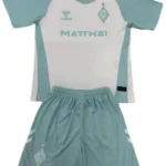 Segunda Conjunto De Niños Werder Bremen 2024 2025 Amarillo