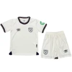 West Ham United Niños Conjunto 2025 2026 Segunda Blanco - Tuta West Ham United Niños | tiendasdefutboles