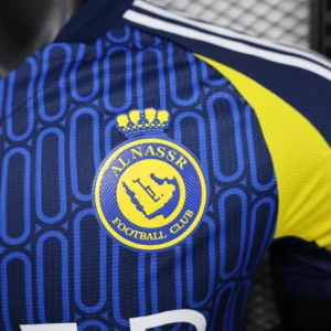 Al-Nassr FC Camiseta Edición Jugadores 2024 2025 Segunda Azul - Camiseta Al Nassr Fc | tiendasdefutboles