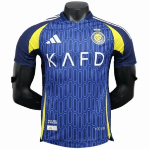 Al-Nassr FC Camiseta Edición Jugadores 2024 2025 Segunda Azul - Camiseta Al Nassr Fc | tiendasdefutboles